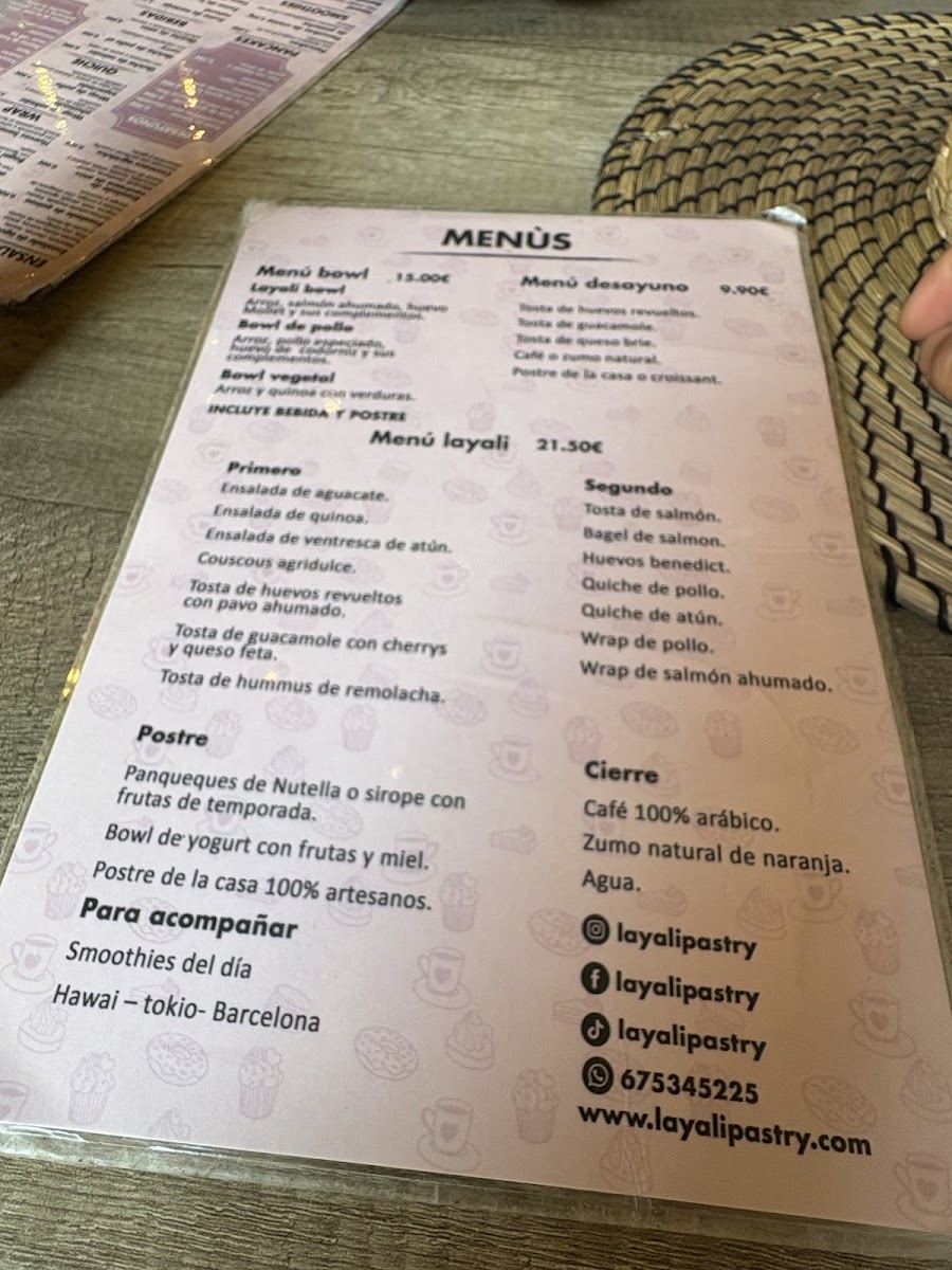 Menu Layalipastry-9